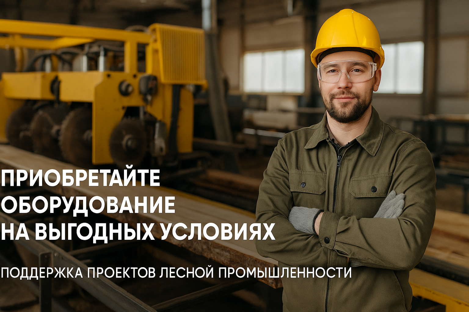 Программа поддержки проектов лесной промышленности — Оборудование Интервесп на льготных условиях