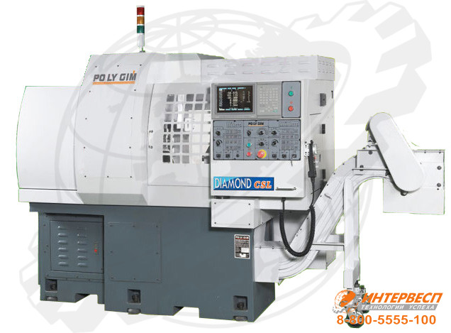 Автомат продольного точения PO LY GIM series DIAMOND CSL 12/16-2Y SWISS TYPE CNC