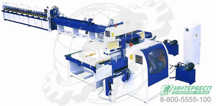Автоматическая линия торцевого сращивания FJL150-9 (230 мм)