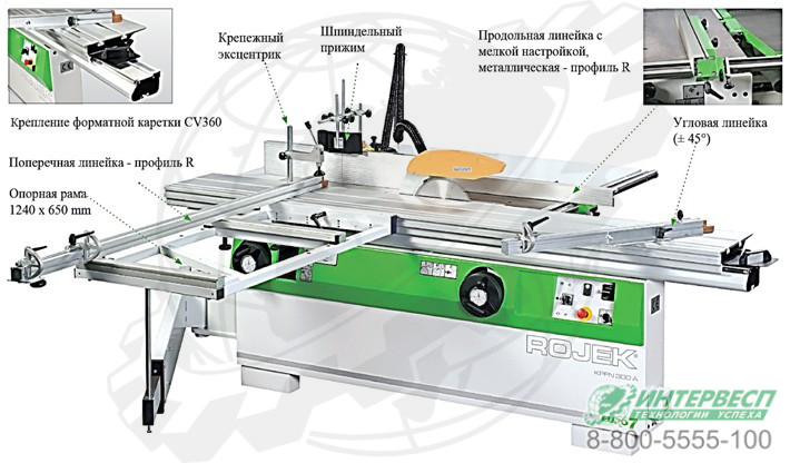 Комбинированный станок KPFN 300A