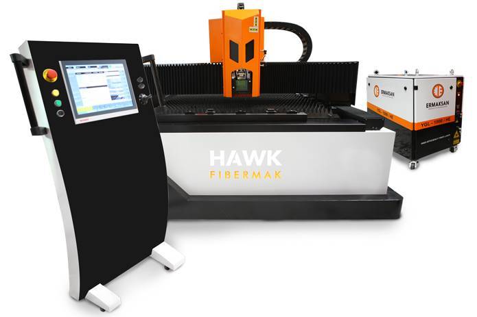 Лазерные станки Ermaksan серии Fibermak Hawk