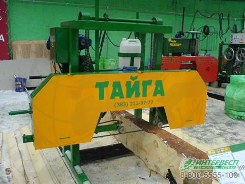 Ленточная пилорама Тайга T-3