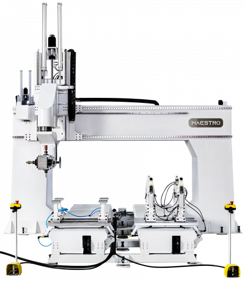 Пятиосевой обрабатывающий центр по дереву с ЧПУ NESTO Maestro 5 Axis CNC