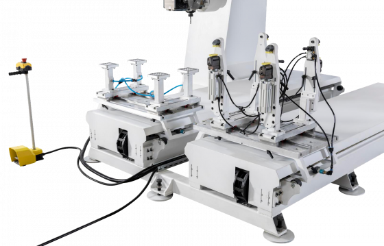 Пятиосевой обрабатывающий центр по дереву с ЧПУ NESTO Maestro 5 Axis CNC