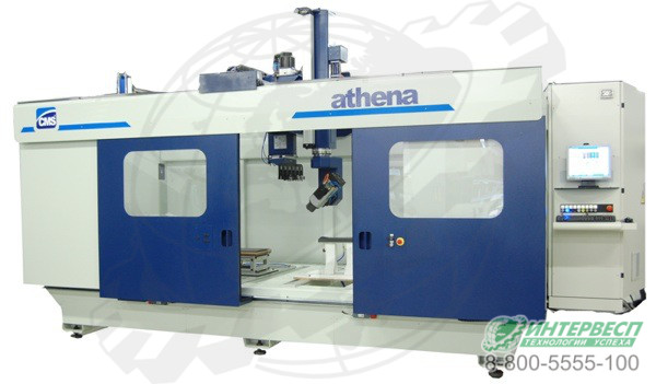 Обрабатывающий центр с ЧПУ модель ATHENA 3015 M