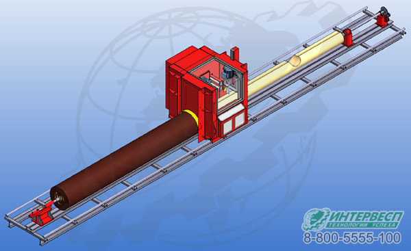 Оцилиндровочный станок RoundTec Jumbo