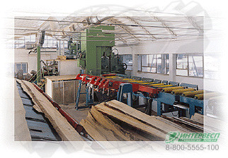 Распиловочный комплекс кареточного типа Primultini 1600 SIC_CFI