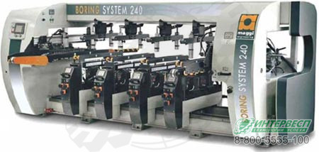 Сверлильно-присадочный станок BORING SYSTEM 240 5V