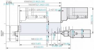 Токарный обрабатывающий центр с револьверной головой DMC DL8TH