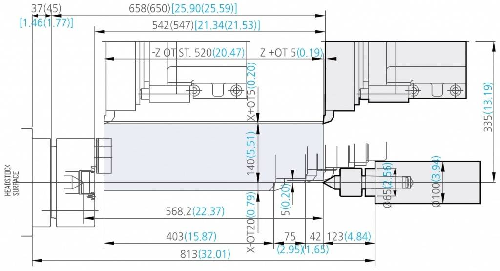 Токарный обрабатывающий центр с револьверной головой DMC DL8TH
