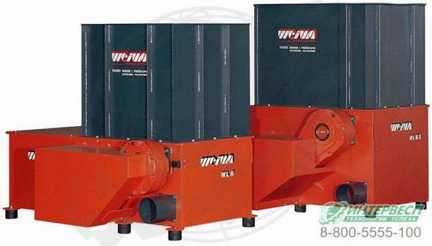Универсальный шредер для измельчения древесины WL 4/18,5 kW