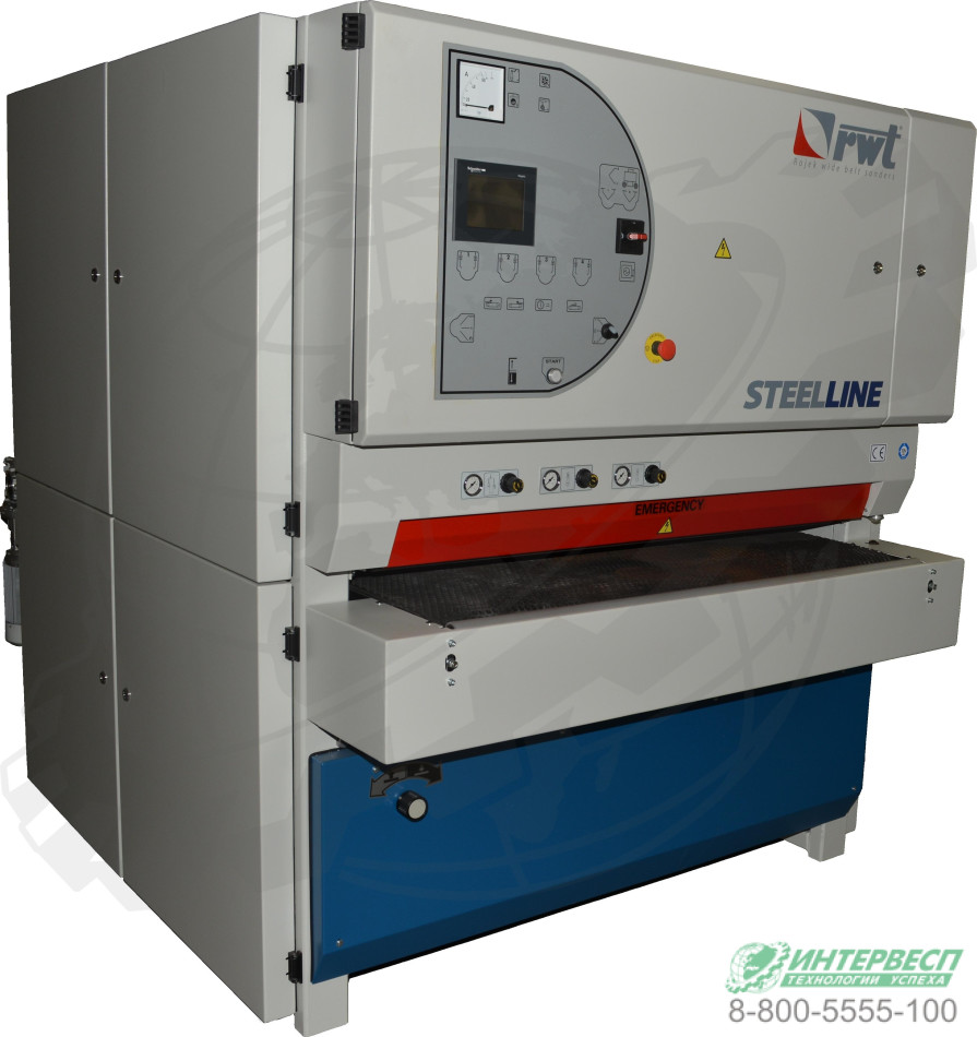 Шлифовальный зачистной станок с двумя рабочими группами RWT BSM 650 RD