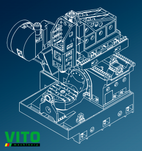 5-осевой вертикальный обрабатывающий центр VITO VTU650