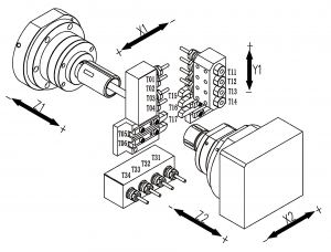 Автомат продольного точения CSL 125 Syntec BLIN Machinery