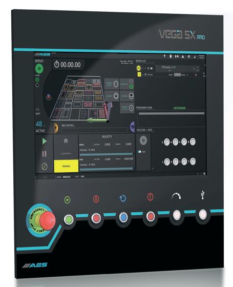 Фрезерный обрабатывающий центр с ЧПУ AES VEGA PRO EVO 1345