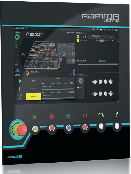 Фрезерный обрабатывающий центр с ЧПУ AES RAPTOR ULTRA LINE 1640