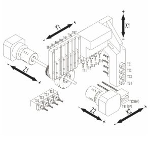 Автомат продольного точения BLIN MACHINERY BL CSL 265 H Fanuc