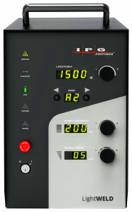 Лицевая панель клрпуса лазерной сварки IPG LIGHTWELD 1500