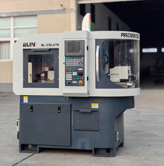Автомат продольного точения BLIN Machinery CSL 076 Syntec с барфидером