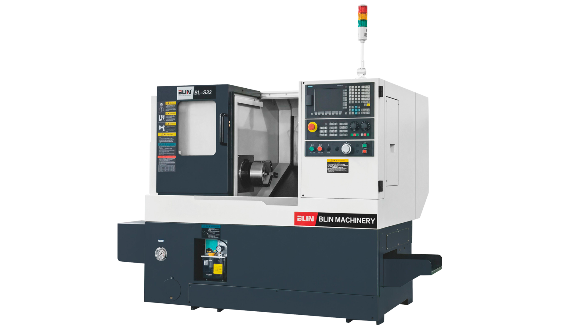 Токарный станок с ЧПУ с наклонной станиной BLIN MACHINERY BL S32 Fanuc