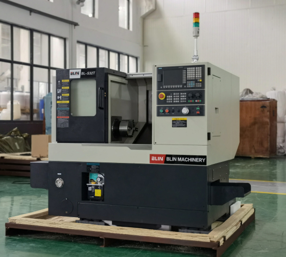 Токарный станок с ЧПУ с наклонной станиной BLIN MACHINERY BL S32 T Fanuc
