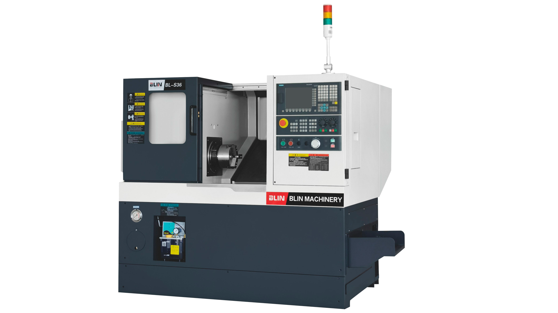 Токарный станок с ЧПУ с наклонной станиной BLIN MACHINERY BL S36 Fanuc