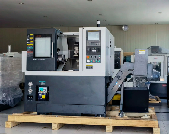 Токарный станок с ЧПУ с наклонной станиной BLIN MACHINERY BL S200 A2-6 Fanuc