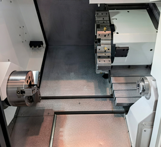 Токарный станок с ЧПУ с наклонной станиной BLIN MACHINERY BL S300 SY A2-8 1100 Fanuc