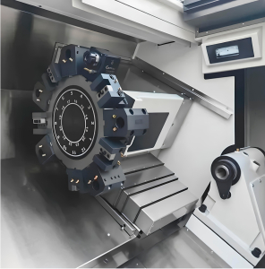 Токарный станок с ЧПУ с наклонной станиной BLIN MACHINERY BL S300 MH A2-8 1100 Fanuc
