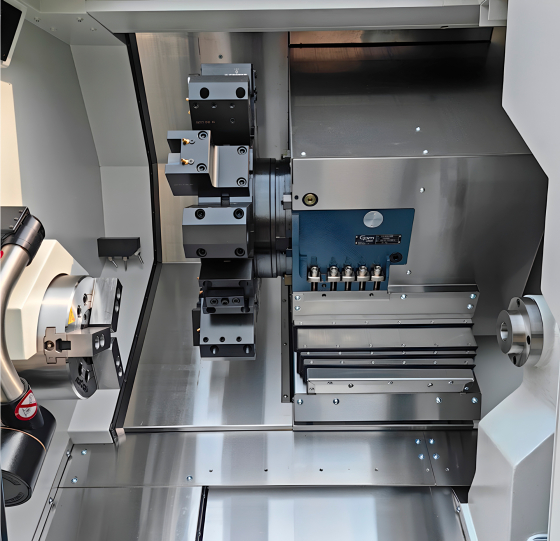 Токарный станок с ЧПУ с наклонной станиной BLIN MACHINERY BL S300 MH A2-8 1100 Fanuc