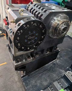 Двухшпиндельный токарный станок с ЧПУ BLIN MACHINERY BL-H50SY2 Syntec