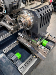 Двухшпиндельный токарный станок с ЧПУ BLIN MACHINERY BL-H50SY2 Syntec