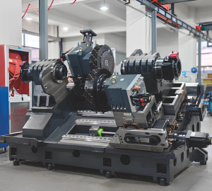 Двухшпиндельный токарный станок с ЧПУ BLIN MACHINERY BL-H60SY2 Syntec
