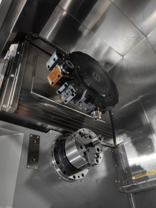 Двухшпиндельный токарный станок с ЧПУ BLIN MACHINERY BL-H60SY2 Fanuc