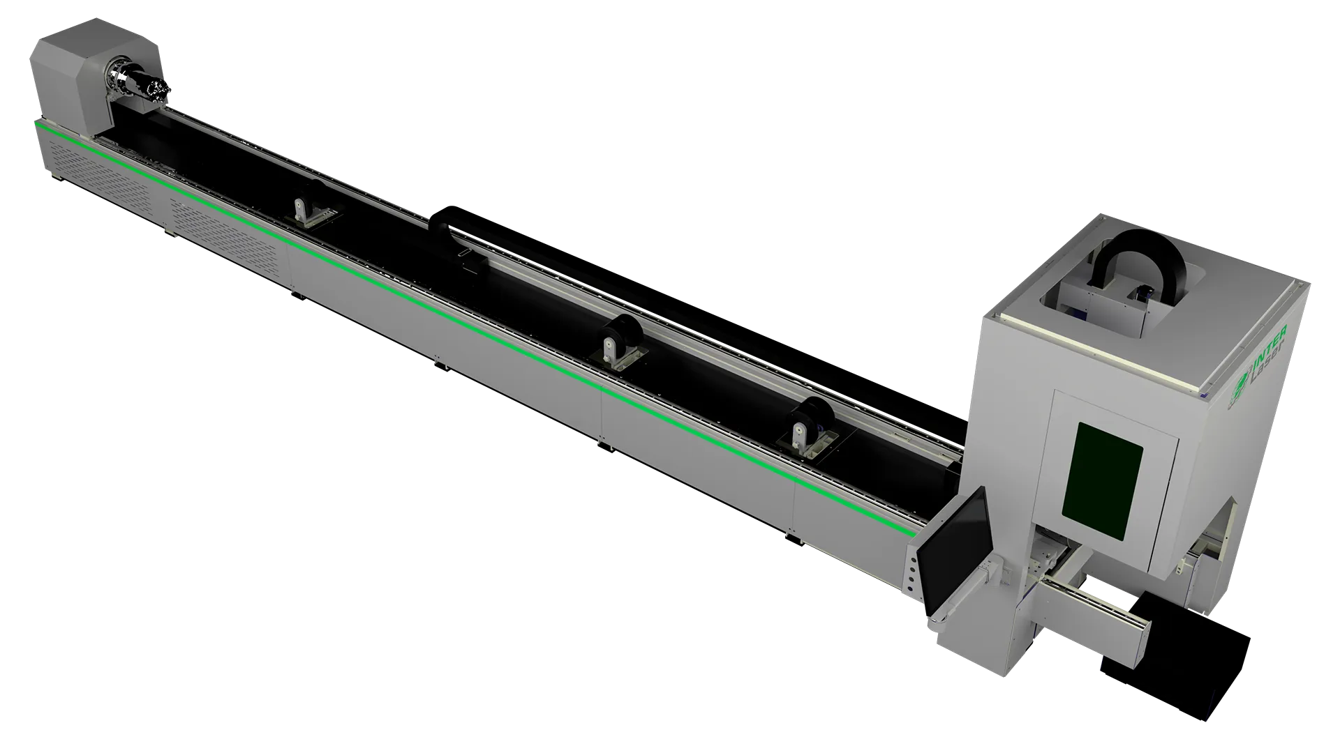 Лазерный труборез INTERLASER K230 1500W Raycus