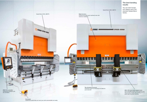 Гидравлический листогибочный пресс с ЧПУ ERMAKSAN SPEED BEND PRO 3100-100