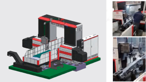 Двусторонний фрезерно-расточный станок с ЧПУ BOSM-DPH-I