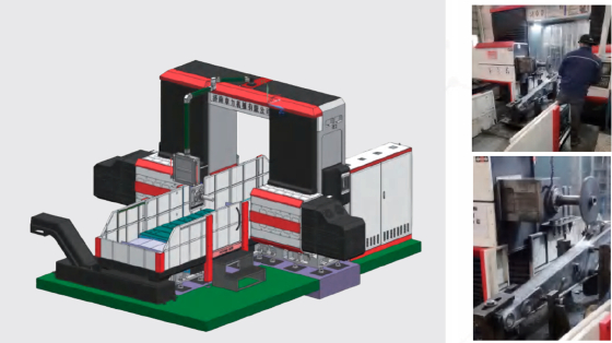 Двусторонний фрезерно-расточный станок с ЧПУ BOSM-DPH-I