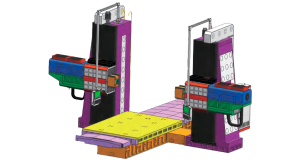Двусторонний фрезерно-расточный станок с ЧПУ BOSM-DPH - II
