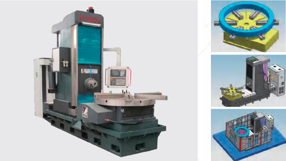 Горизонтальный высокоскоростной сверлильный станок с ЧПУ BOSM-DPH 1700