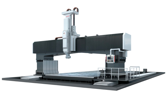 Пятисторонний портальный станок с ЧПУ с подвижной колонной BOSM-9595