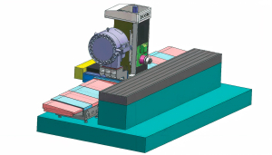 Горизонтальный обрабатывающий центр с ЧПУ BOSM-W610