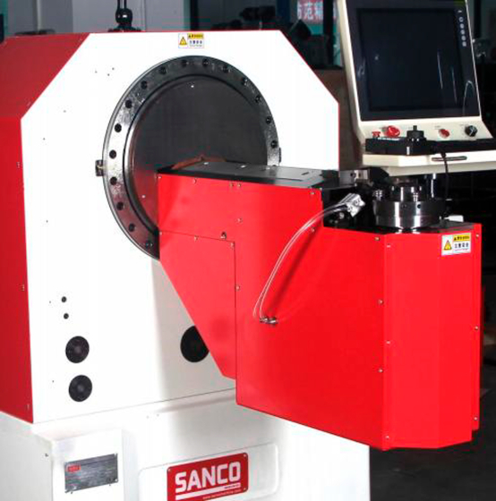 3D проволокогиб с ЧПУ с вращающейся головой SANCO WB-13CNC-3D