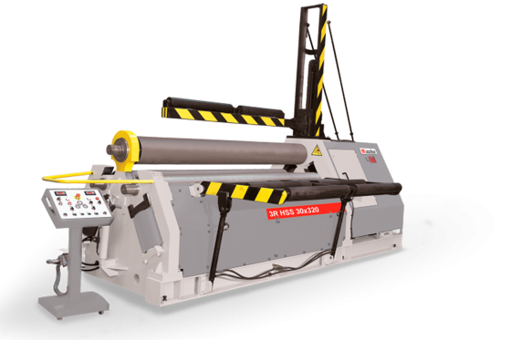 Вальцовочный станок трехвалковый гидравлический 3R HSS