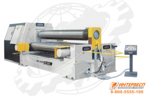 Вальцовочный станок трехвалковый гидравлический SAHINLER 3R UHS 30 450