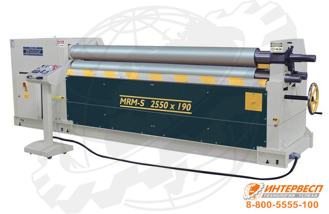 Вальцовочный станок трехвалковый электромеханический 3R MRM-S
