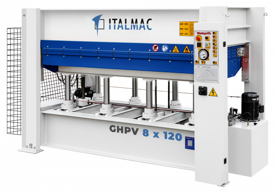 Гидравлический пресс горячего прессования ITALMAC GHVP 8x120 3