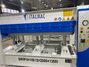 Гидравлический пресс горячего прессования ITALMAC GHVP 6x100 3