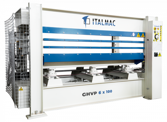 Гидравлический пресс горячего прессования ITALMAC GHVP 6x100 3