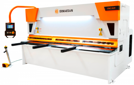 Гильотинные ножницы гидравлические с ЧПУ CNC ERMAKSAN HVR 3100-6
